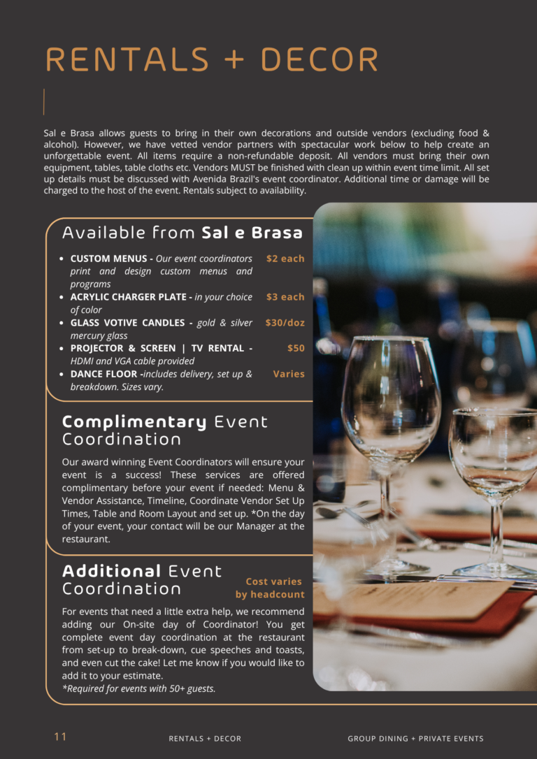 11 Rentals + Decor